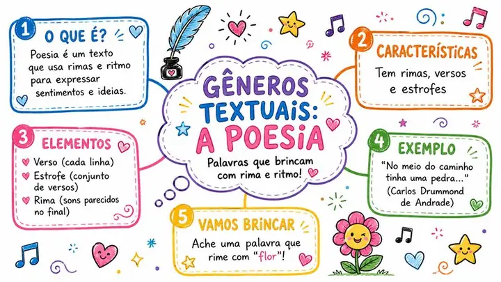 Mapa mental: Poesia